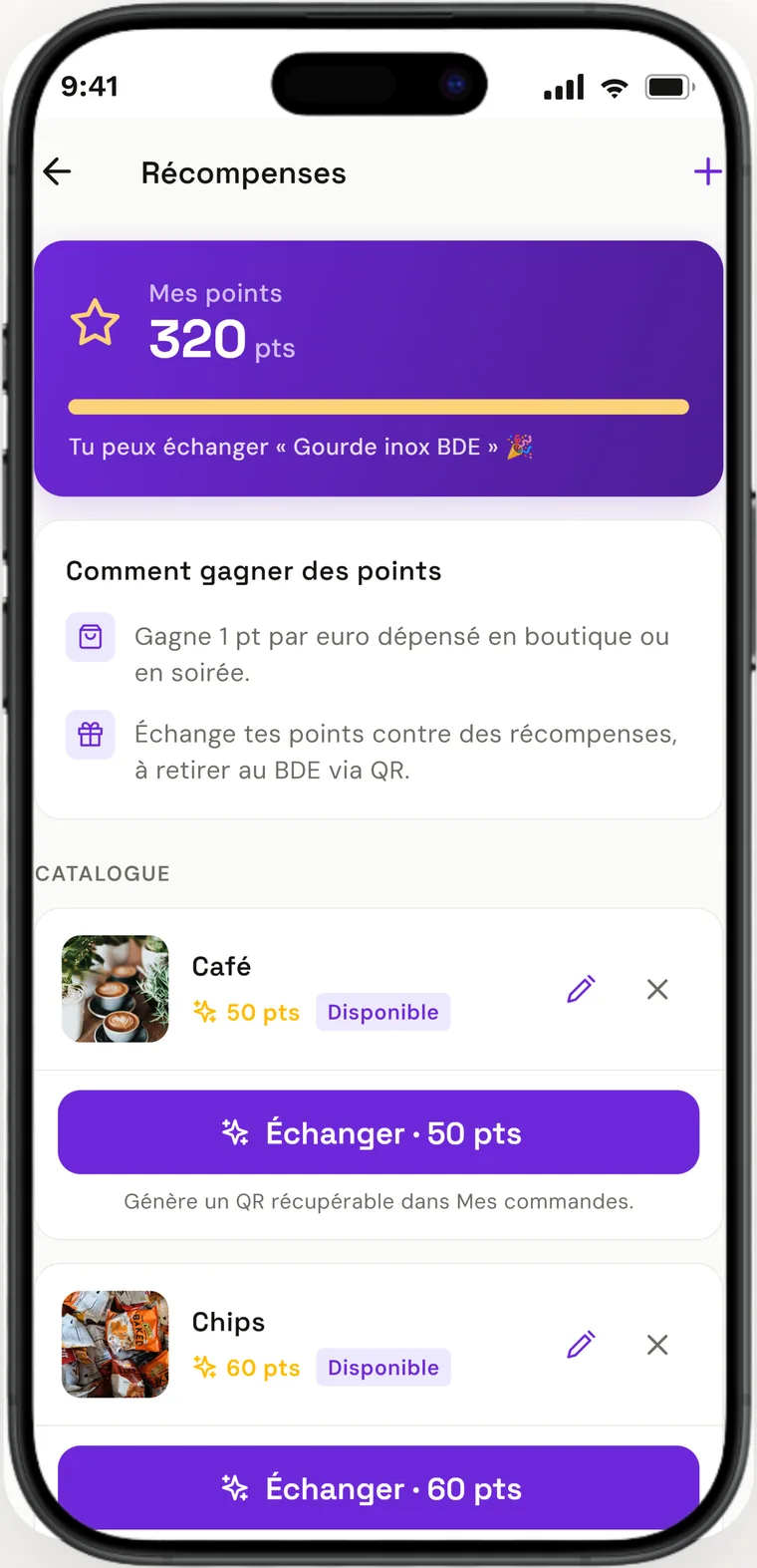 Récompenses : les points de fidélité deviennent réductions et cadeaux.