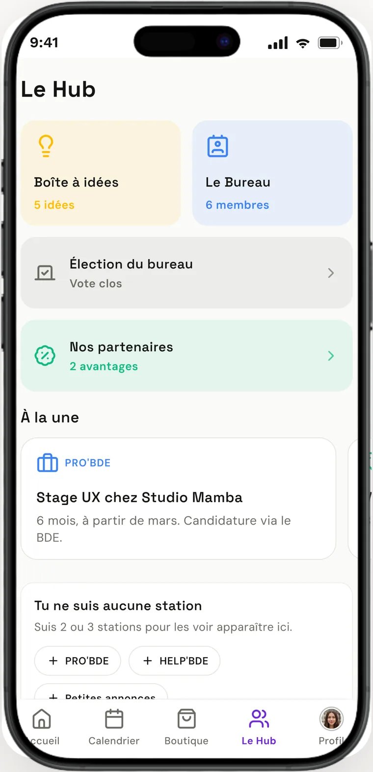 Réseau d'étudiants : jobs, trajets, petites annonces et entraide.